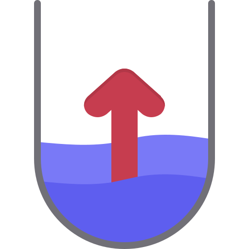 wasserstand Generic Flat icon