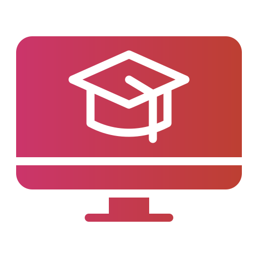 Online education Generic Flat Gradient icon