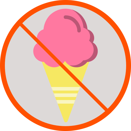 No ice cream Generic Flat icon