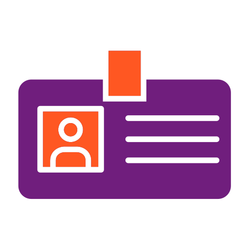 Id card Generic Flat icon