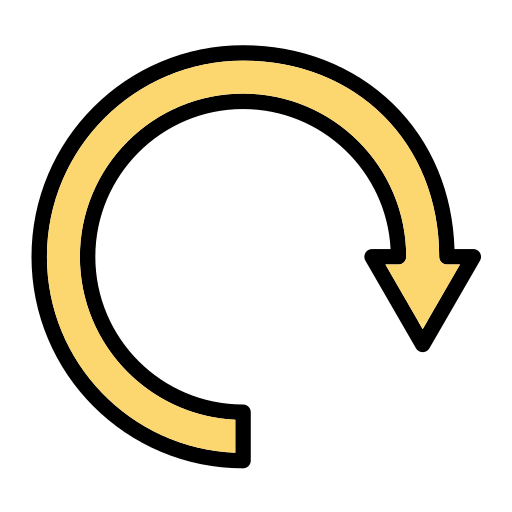 okrągła strzała Generic Outline Color ikona