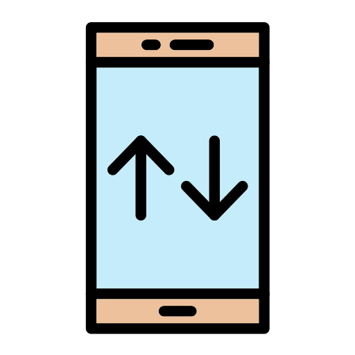 mobile daten Generic Outline Color icon