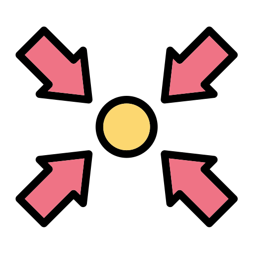 초점 Generic Outline Color icon