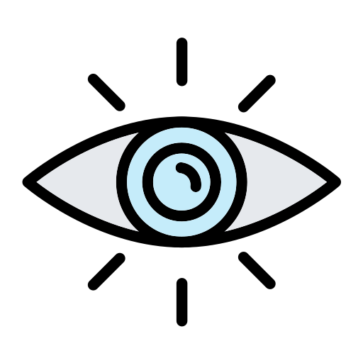 auge Generic Outline Color icon