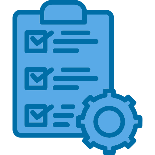 project management Generic Blue icon