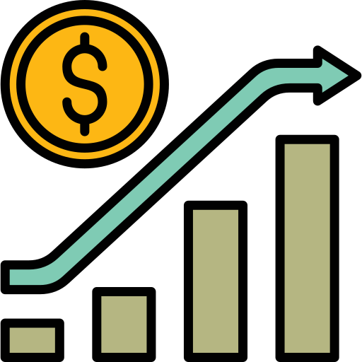 Revenue Generic Outline Color icon