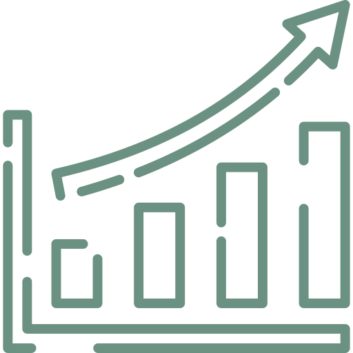 Growth Generic Outline Color icon