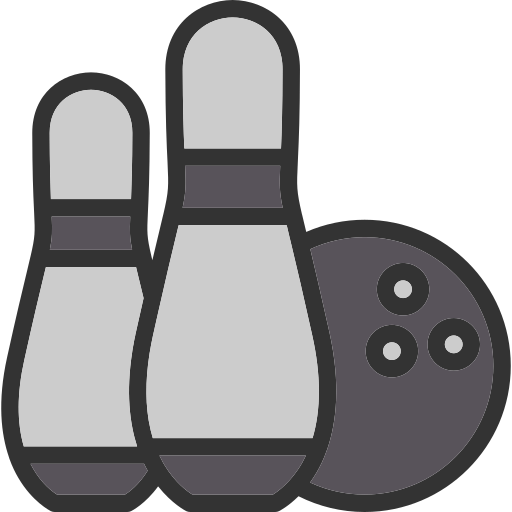 bowling Generic Outline Color icoon
