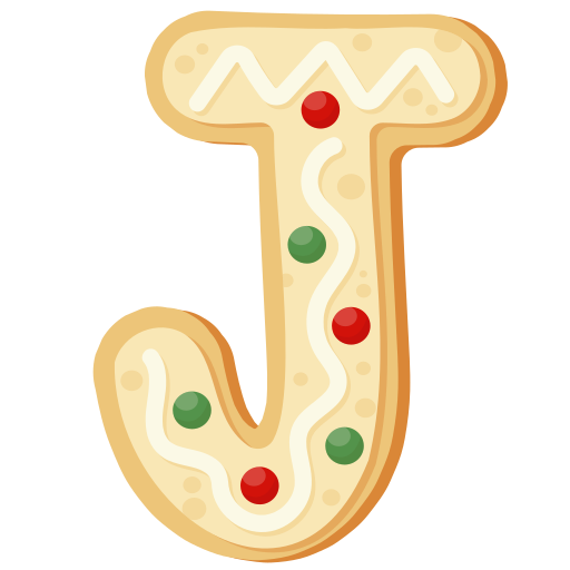 litera j Generic Flat ikona