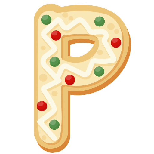 Буква p Generic Flat иконка