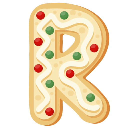 Letter r Generic Flat icon