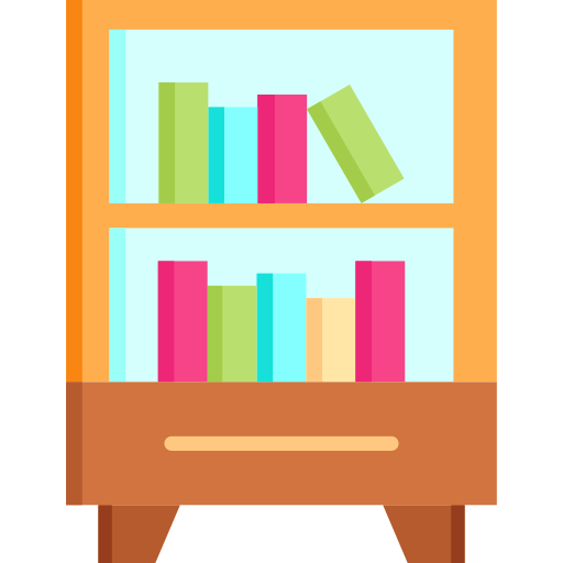 Bookshelf SBTS2018 Flat icon