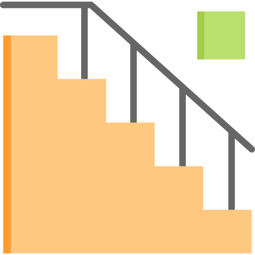 Stairs SBTS2018 Flat icon