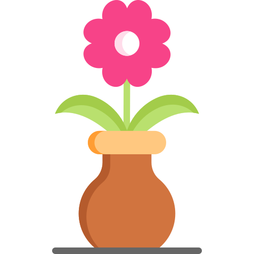 vaso di fiori SBTS2018 Flat icona