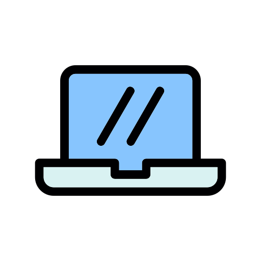 laptop bildschirm Generic Outline Color icon