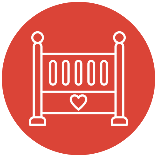 Crib Generic Flat icon