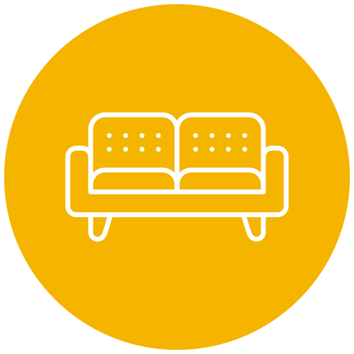 Couch Generic Flat icon