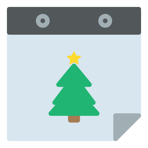 kerstmis Generic Flat icoon
