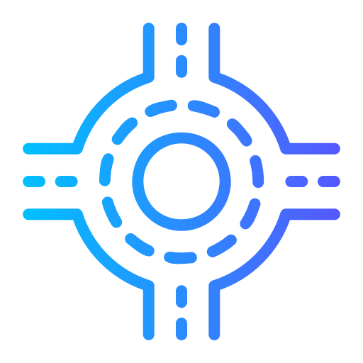 rotonde Generic Gradient icoon