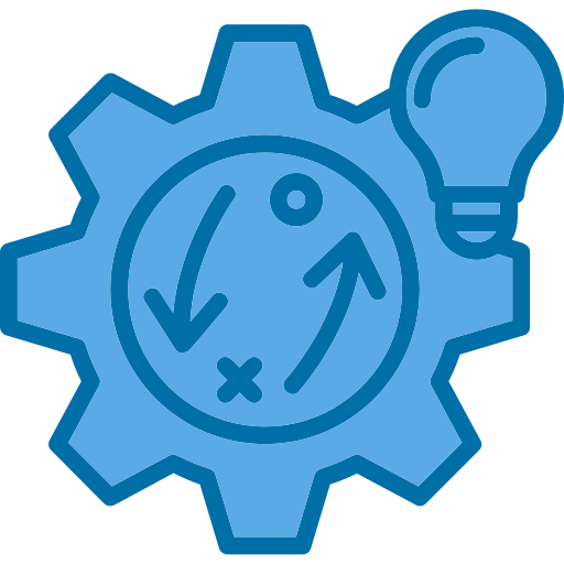 전략적 계획 Generic Blue icon