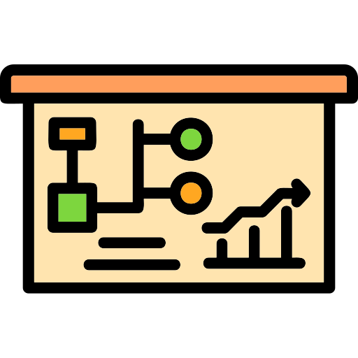 Business plan Generic Outline Color icon