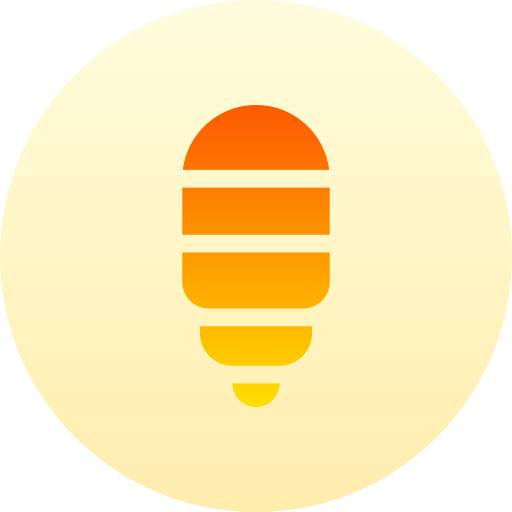Light bulb Basic Gradient Circular icon