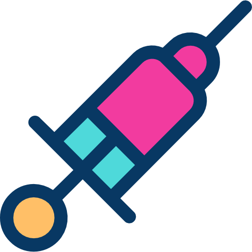 vaccin Kiranshastry Lineal Color Icône