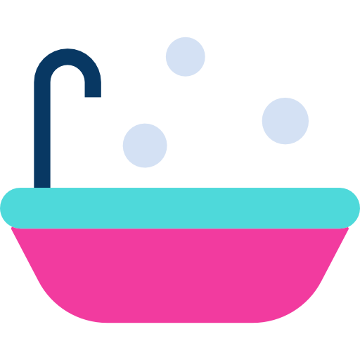 목욕통 Kiranshastry Flat icon