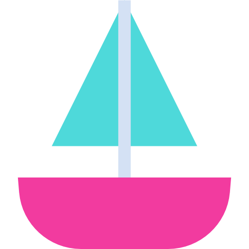 Sailboat Kiranshastry Flat icon