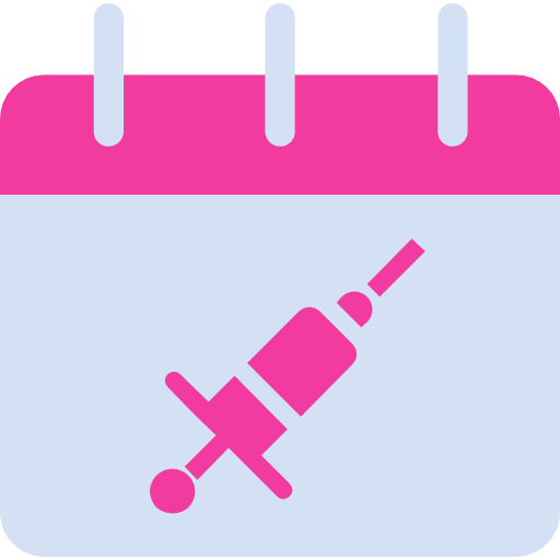 vaccinazione Kiranshastry Flat icona
