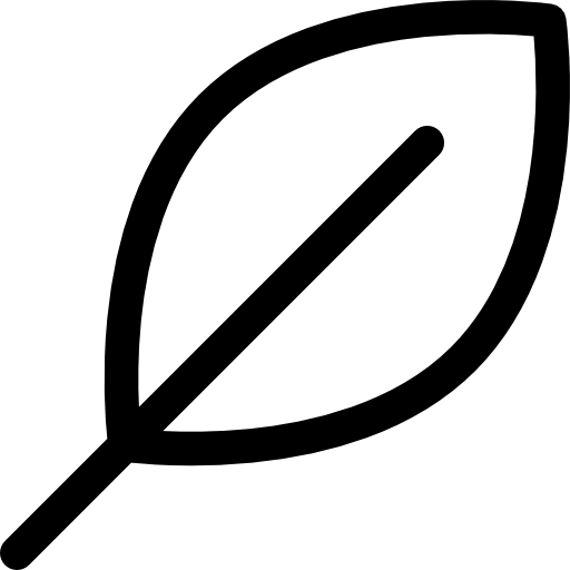 blatt Basic Rounded Lineal icon