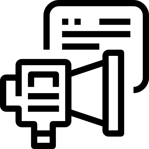홍보 Accurate Lineal icon
