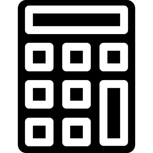 taschenrechner Kiranshastry Solid icon