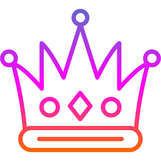 Crown Generic Gradient icon