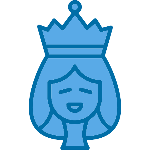 퀸 Generic Blue icon