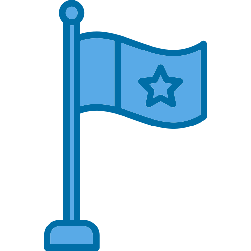 Флаг Generic Blue иконка