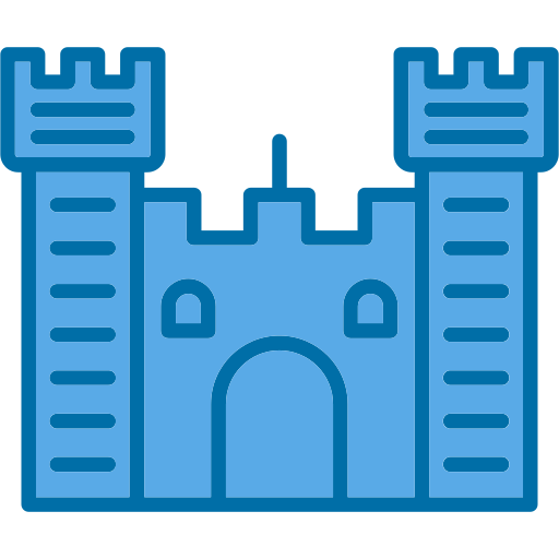 forteresse Generic Blue Icône