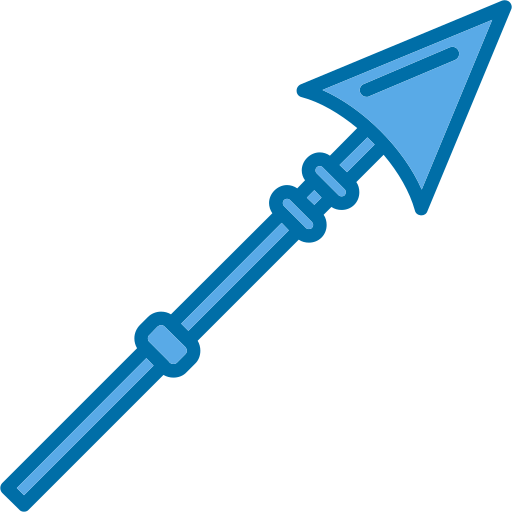 Spear Generic Blue icon