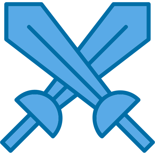 espadas Generic Blue icono