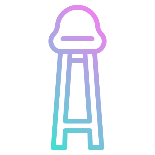 High chair Generic Gradient icon