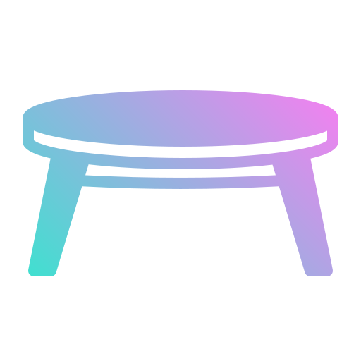 stół do jadalni Generic Flat Gradient ikona