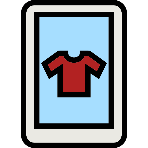 Shopping app Generic Outline Color icon