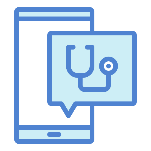 medizinische app Generic Blue icon
