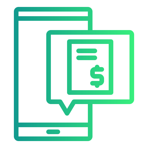 Online tax Generic Gradient icon