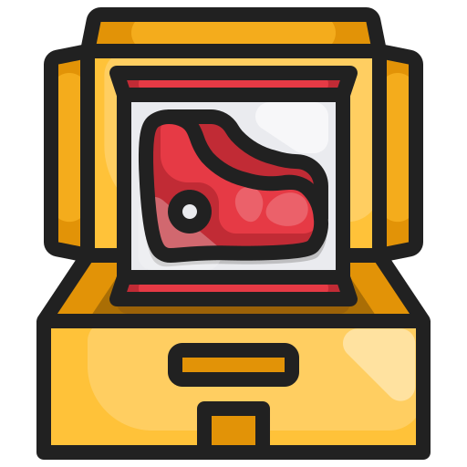 Meat Generic Outline Color icon