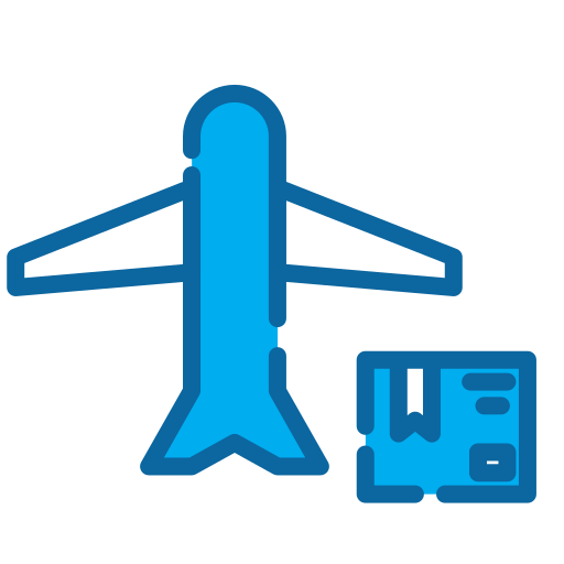 Воздушный самолет Generic Blue иконка