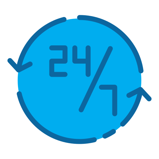 24-7 Generic Blue icon