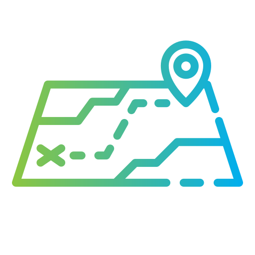 Map Generic Gradient icon