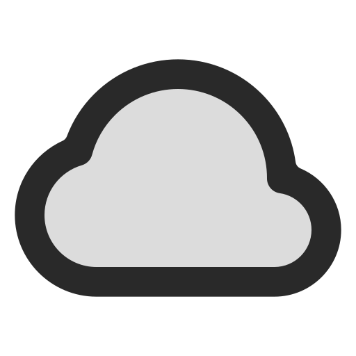 구름 Generic Grey icon