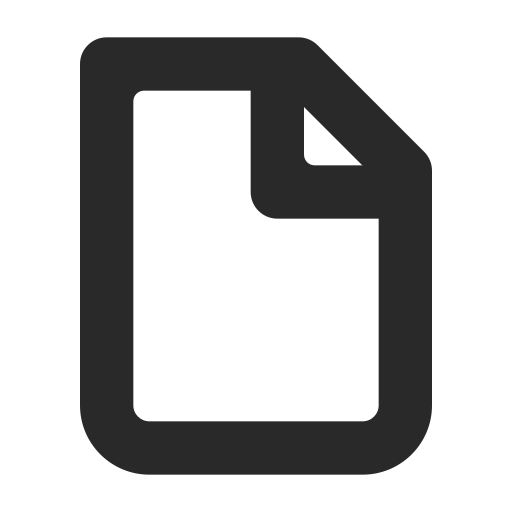 파일 Generic Basic Outline icon